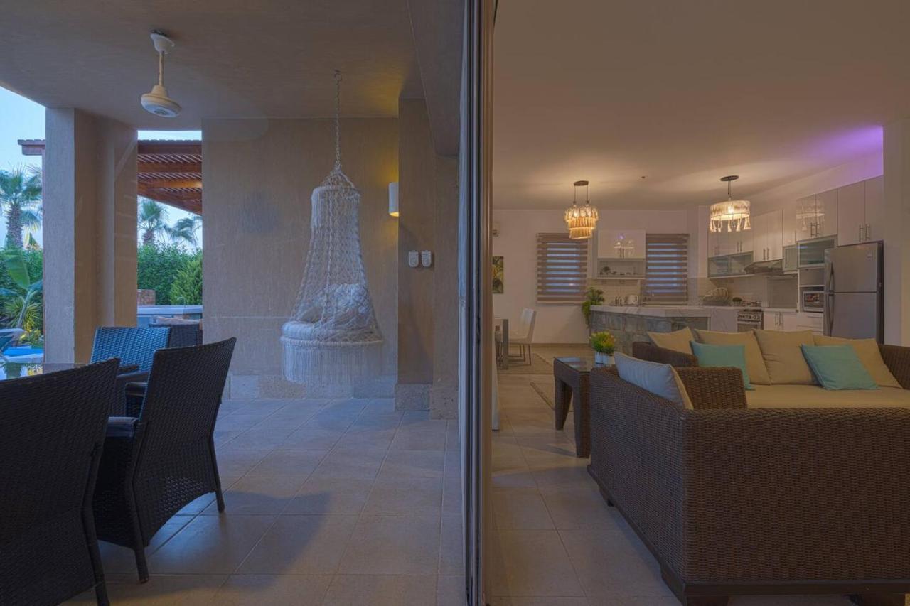 וילה Safty Palm Oasis Private Pool & Access עיין סוחנה